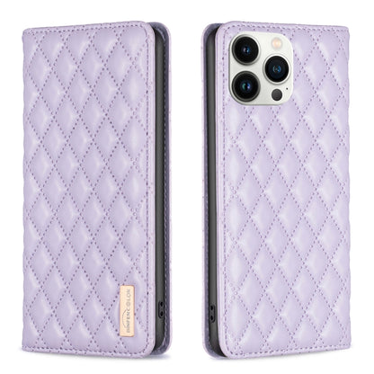 Diamond Lattice Magnetic Leather Flip Phone Case, For iPhone 14 Pro Max, For iPhone 14 Pro, For iPhone 14 Plus, For iPhone 14, For iPhone 13 Pro Max, For iPhone 13 Pro, For iPhone 13, For iPhone 12 Pro Max