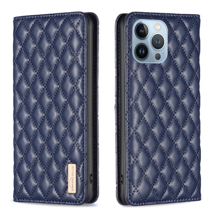 Diamond Lattice Magnetic Leather Flip Phone Case, For iPhone 14 Pro Max, For iPhone 14 Pro, For iPhone 14 Plus, For iPhone 14, For iPhone 13 Pro Max, For iPhone 13 Pro, For iPhone 13, For iPhone 12 Pro Max