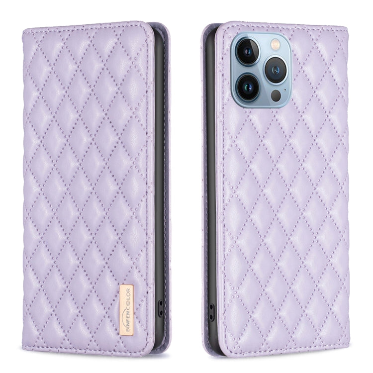 Diamond Lattice Magnetic Leather Flip Phone Case, For iPhone 14 Pro Max, For iPhone 14 Pro, For iPhone 14 Plus, For iPhone 14, For iPhone 13 Pro Max, For iPhone 13 Pro, For iPhone 13, For iPhone 12 Pro Max