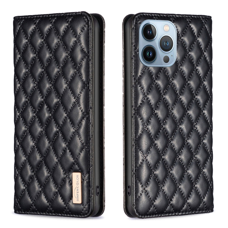 Diamond Lattice Magnetic Leather Flip Phone Case, For iPhone 14 Pro Max, For iPhone 14 Pro, For iPhone 14 Plus, For iPhone 14, For iPhone 13 Pro Max, For iPhone 13 Pro, For iPhone 13, For iPhone 12 Pro Max