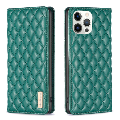 Diamond Lattice Magnetic Leather Flip Phone Case, For iPhone 14 Pro Max, For iPhone 14 Pro, For iPhone 14 Plus, For iPhone 14, For iPhone 13 Pro Max, For iPhone 13 Pro, For iPhone 13, For iPhone 12 Pro Max