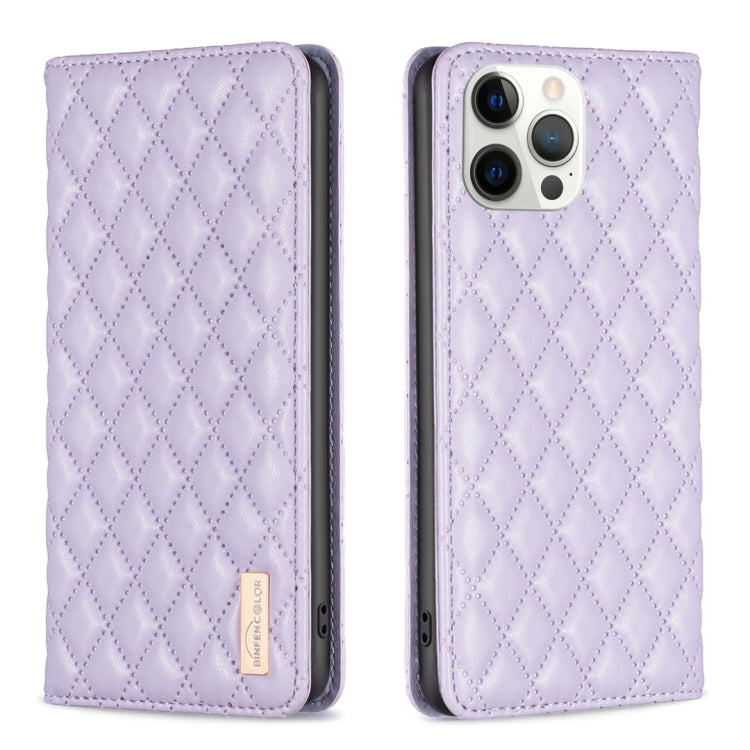 Diamond Lattice Magnetic Leather Flip Phone Case, For iPhone 14 Pro Max, For iPhone 14 Pro, For iPhone 14 Plus, For iPhone 14, For iPhone 13 Pro Max, For iPhone 13 Pro, For iPhone 13, For iPhone 12 Pro Max
