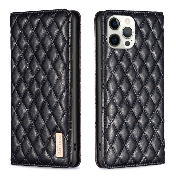Diamond Lattice Magnetic Leather Flip Phone Case, For iPhone 14 Pro Max, For iPhone 14 Pro, For iPhone 14 Plus, For iPhone 14, For iPhone 13 Pro Max, For iPhone 13 Pro, For iPhone 13, For iPhone 12 Pro Max