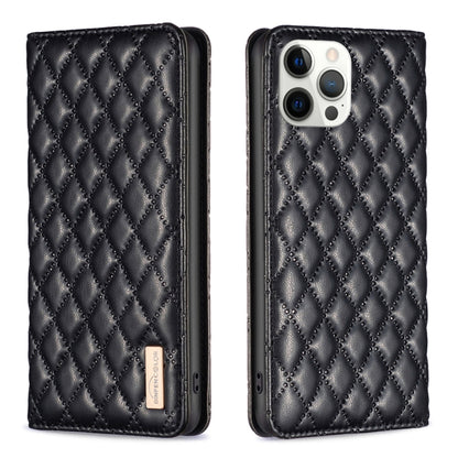 Diamond Lattice Magnetic Leather Flip Phone Case, For iPhone 14 Pro Max, For iPhone 14 Pro, For iPhone 14 Plus, For iPhone 14, For iPhone 13 Pro Max, For iPhone 13 Pro, For iPhone 13, For iPhone 12 Pro Max