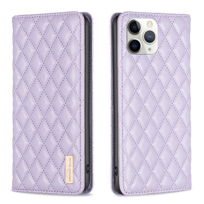 Diamond Lattice Magnetic Leather Flip Phone Case, For iPhone 12 / 12 Pro, For iPhone 11 Pro Max, For iPhone 11 Pro, For iPhone 11, For iPhone SE 2022 / SE 2020 / 8 / 7, For iPhone XS Max, For iPhone XS / X, For iPhone XR