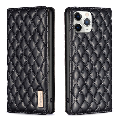 Diamond Lattice Magnetic Leather Flip Phone Case, For iPhone 12 / 12 Pro, For iPhone 11 Pro Max, For iPhone 11 Pro, For iPhone 11, For iPhone SE 2022 / SE 2020 / 8 / 7, For iPhone XS Max, For iPhone XS / X, For iPhone XR