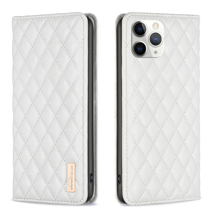 Diamond Lattice Magnetic Leather Flip Phone Case, For iPhone 12 / 12 Pro, For iPhone 11 Pro Max, For iPhone 11 Pro, For iPhone 11, For iPhone SE 2022 / SE 2020 / 8 / 7, For iPhone XS Max, For iPhone XS / X, For iPhone XR