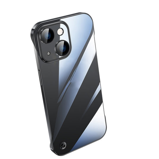جراب هاتف شفاف بدون إطار مطلي بالكهرباء، مناسب لأجهزة iPhone 14 وiPhone 14 Plus وiPhone 14 Pro وiPhone 14 Pro Max وiPhone 13 وiPhone 13 Pro