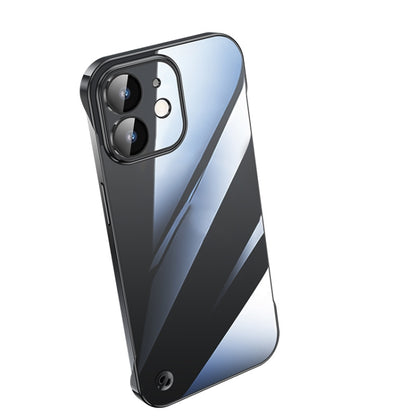 جراب هاتف شفاف بدون إطار مطلي بالكهرباء، لهاتف iPhone 13 Pro Max، وiPhone 12، وiPhone 12 Pro، وiPhone 12 Pro Max