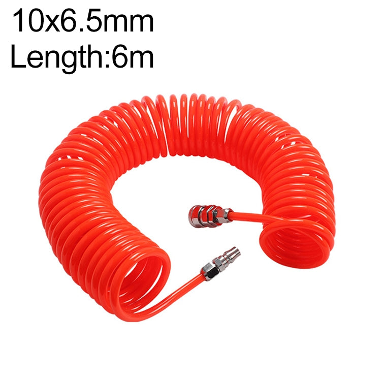 LAIZE Compressor Air Flexible PU Spring Tube with Connector, 8x5mm, 3m, with Connector, 8x5mm, 6m, with Connector, 8x5mm, 9m, with Connector, 8x5mm, 12m, with Connector, 8x5mm, 15m, with Connector, 10x6.5mm, 6m, with Connector��������������������������...