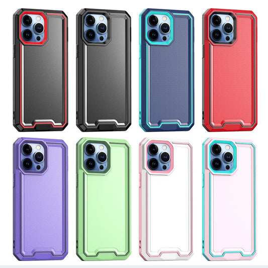 Armour Two-color TPU + PC Phone Case, For iPhone 12 Pro, For iPhone 12 Pro Max, For iPhone 11, For iPhone 11 Pro, For iPhone 11 Pro Max, For iPhone SE 2022 / SE 2020 / 8 / 7