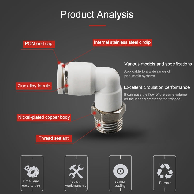 PL4-02 LAIZE 2pcs PL Elbow Pneumatic Quick Fitting Connector, PL4-01 (10pcs), PL4-02 (2pcs), PL4-M5 (10pcs), PL6-01 (2pcs), PL6-02 (2pcs), PL6-03 (2pcs), PL6-04 (1pc), PL6-M5 (2pcs), PL8-01 (2pcs), PL8-02 (2pcs), PL8-03 (2pcs), PL8-04 (1pc)������������...