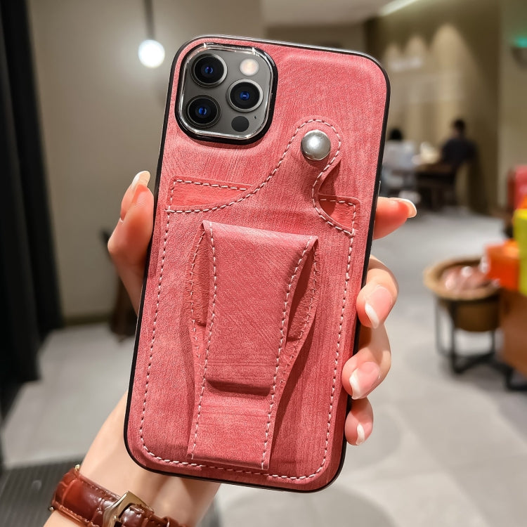 جراب هاتف من الجلد مع حامل بطاقات دوار جانبي، مناسب لأجهزة iPhone 12 Pro وiPhone 12 وiPhone 11 Pro Max وiPhone 11 Pro وiPhone 11