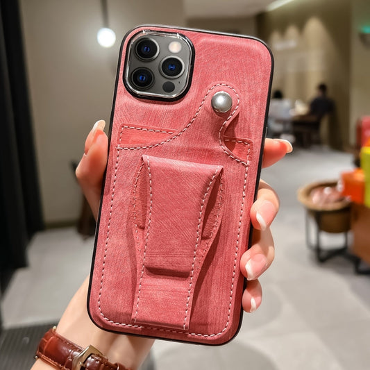 جراب هاتف من الجلد مع حامل بطاقات دوار جانبي، مناسب لأجهزة iPhone 12 Pro وiPhone 12 وiPhone 11 Pro Max وiPhone 11 Pro وiPhone 11