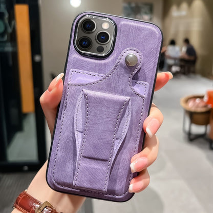 جراب هاتف من الجلد مع حامل بطاقات دوار جانبي، مناسب لأجهزة iPhone 12 Pro وiPhone 12 وiPhone 11 Pro Max وiPhone 11 Pro وiPhone 11