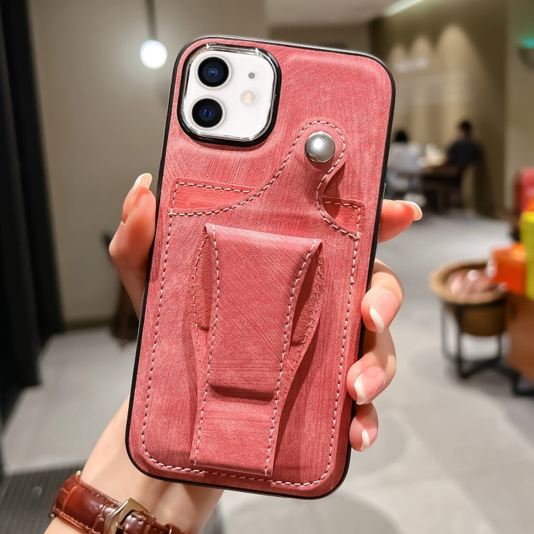 جراب هاتف من الجلد مع حامل بطاقات دوار جانبي، مناسب لأجهزة iPhone 12 Pro وiPhone 12 وiPhone 11 Pro Max وiPhone 11 Pro وiPhone 11