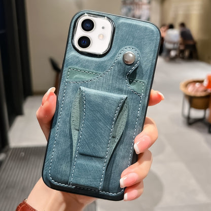 جراب هاتف من الجلد مع حامل بطاقات دوار جانبي، مناسب لأجهزة iPhone 12 Pro وiPhone 12 وiPhone 11 Pro Max وiPhone 11 Pro وiPhone 11