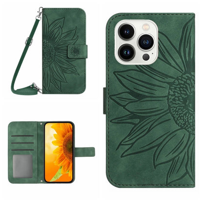 جراب هاتف جلدي قلاب بنمط زهرة الشمس، مناسب لأجهزة iPhone 14 Pro وiPhone 14 Pro Max وiPhone X / XS وiPhone XR