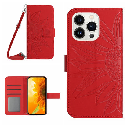 جراب هاتف جلدي قلاب بنمط زهرة الشمس، مناسب لأجهزة iPhone 14 Pro وiPhone 14 Pro Max وiPhone X / XS وiPhone XR