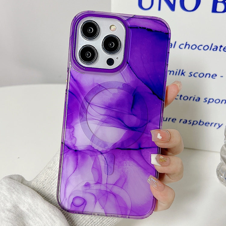جراب هاتف ماج سيف رخامي مزدوج الجوانب، مناسب لأجهزة iPhone 14 Plus وiPhone 14 Pro وiPhone 14 Pro Max