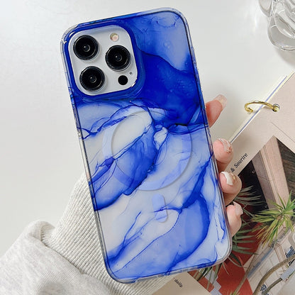 جراب هاتف ماج سيف رخامي مزدوج الجوانب، مناسب لأجهزة iPhone 14 Plus وiPhone 14 Pro وiPhone 14 Pro Max