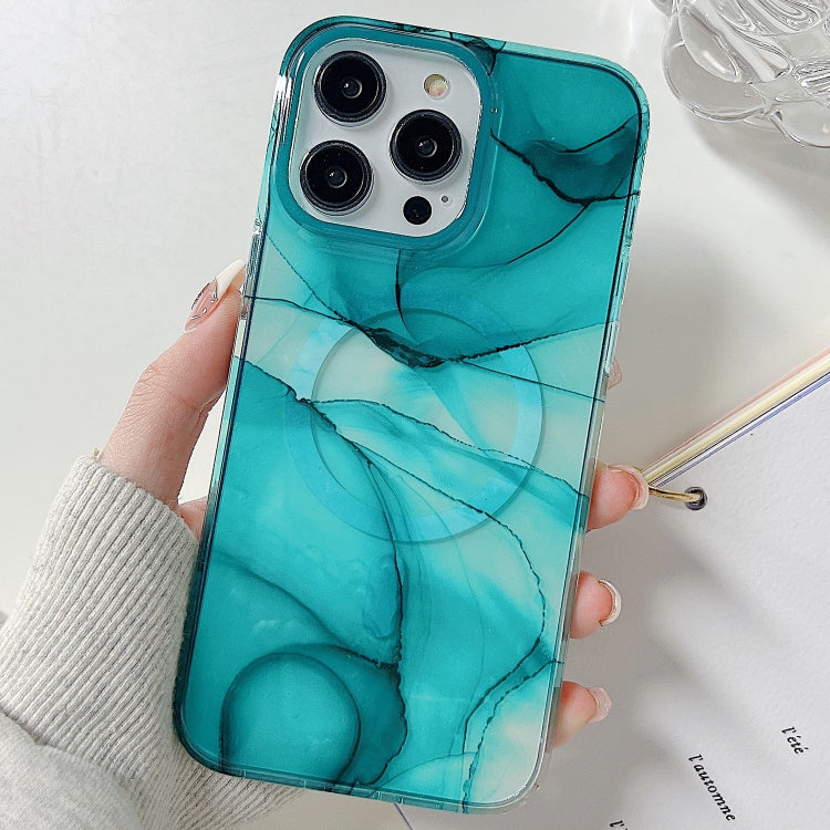 جراب هاتف ماج سيف رخامي مزدوج الجوانب، مناسب لأجهزة iPhone 14 Plus وiPhone 14 Pro وiPhone 14 Pro Max