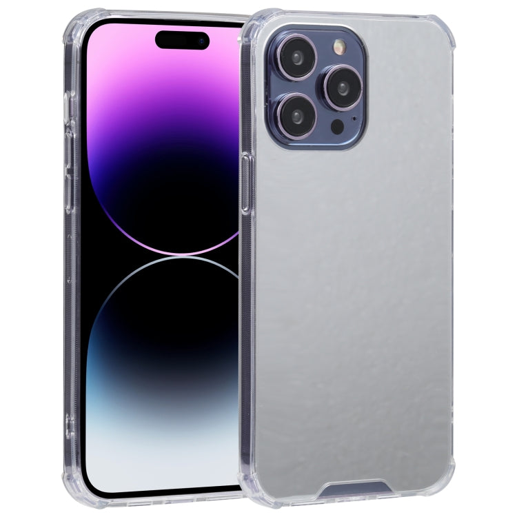 جراب هاتف من مادة TPU من الأكريليك العاكس المطلي بالكهرباء، مناسب لأجهزة iPhone 14 وiPhone 14 Plus وiPhone 14 Pro وiPhone 14 Pro Max