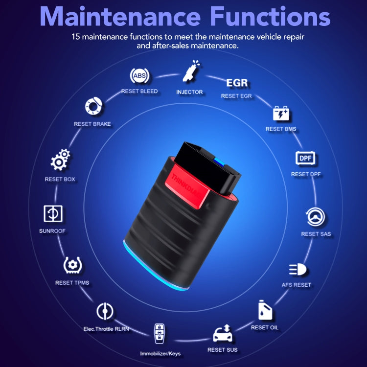 ThinkDiag SP164-O OBD2 Car Fault Diagnosis Instrument with a Free Software and DEMO, with a Free Software and DEMO
