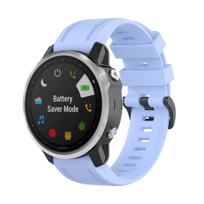 For Garmin Fenix 6S 20mm Quick Release Official Texture Wrist Strap Watchband, with Plastic Button, with Metal Button