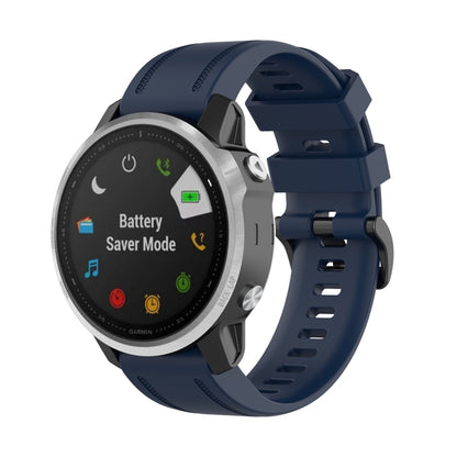 For Garmin Fenix 6S 20mm Quick Release Official Texture Wrist Strap Watchband, with Plastic Button, with Metal Button