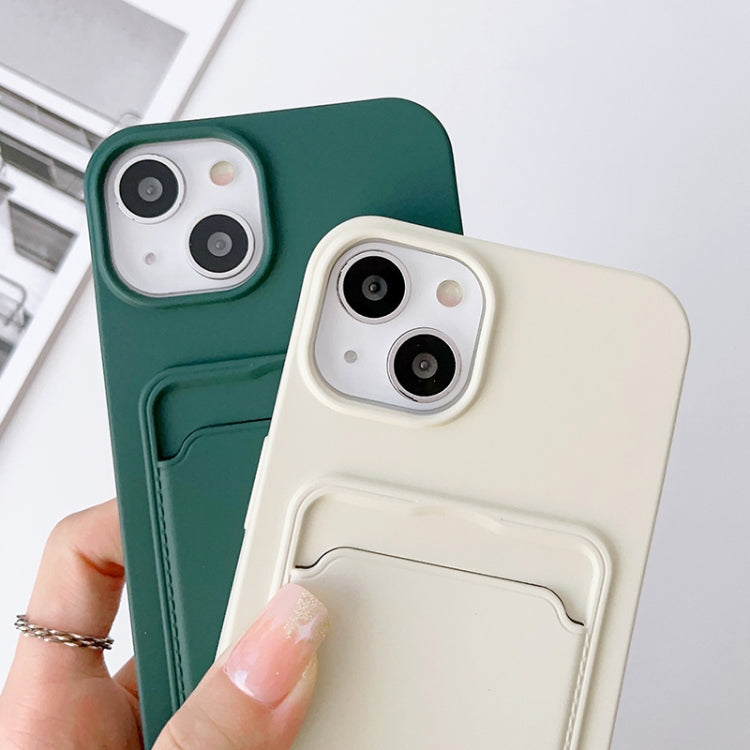 Crossbody Lanyard Elastic Silicone Card Holder Phone Case, For iPhone 14, For iPhone 14 Plus, For iPhone 14 Pro