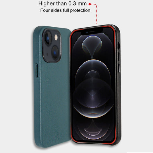 جراب هاتف خلفي من البولي يوريثان بنقشة جلد الحمل، مناسب لأجهزة iPhone 14 وiPhone 14 Plus وiPhone 14 Pro وiPhone 14 Pro Max وiPhone 13 mini وiPhone 13 Pro وiPhone 13 Pro Max وiPhone 12 / 12 Pro