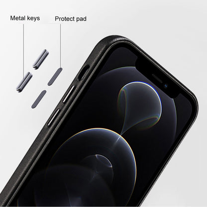 جراب هاتف خلفي من البولي يوريثان بنقشة جلد الحمل، مناسب لأجهزة iPhone 14 وiPhone 14 Plus وiPhone 14 Pro وiPhone 14 Pro Max وiPhone 13 mini وiPhone 13 Pro وiPhone 13 Pro Max وiPhone 12 / 12 Pro
