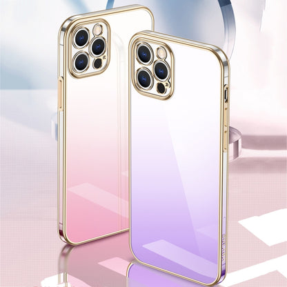 جراب هاتف SULADA Iridescence Series شفاف متدرج الألوان، مناسب لأجهزة iPhone 14 وiPhone 14 Plus وiPhone 14 Pro وiPhone 14 Pro Max