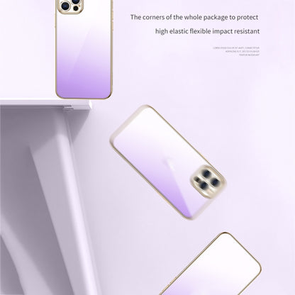 جراب هاتف SULADA Iridescence Series شفاف متدرج الألوان، مناسب لأجهزة iPhone 14 وiPhone 14 Plus وiPhone 14 Pro وiPhone 14 Pro Max