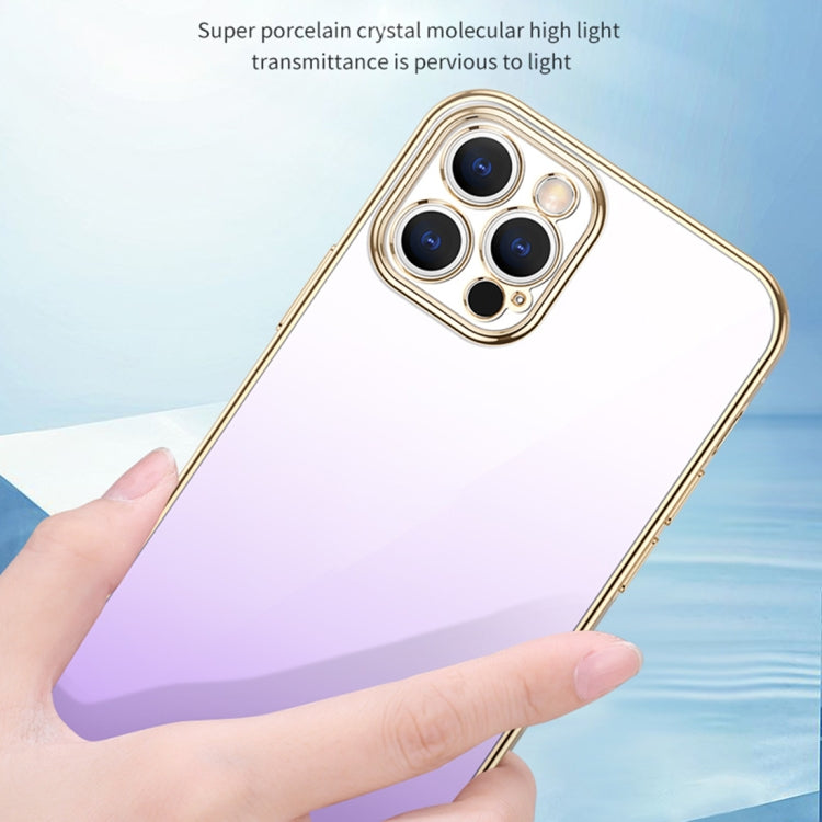 جراب هاتف SULADA Iridescence Series شفاف متدرج الألوان، مناسب لأجهزة iPhone 14 وiPhone 14 Plus وiPhone 14 Pro وiPhone 14 Pro Max