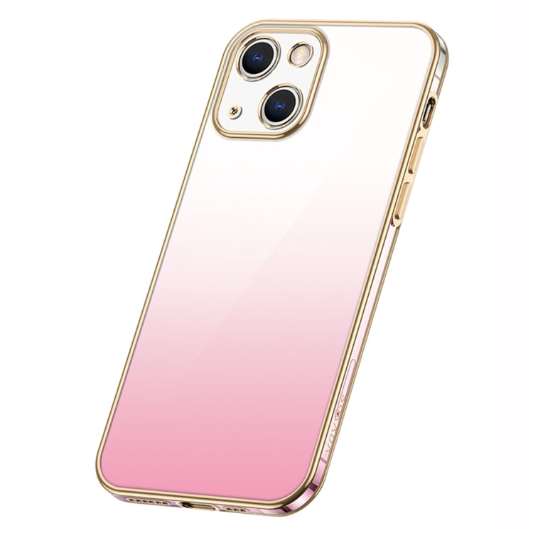 جراب هاتف SULADA Iridescence Series شفاف متدرج الألوان، مناسب لأجهزة iPhone 14 وiPhone 14 Plus وiPhone 14 Pro وiPhone 14 Pro Max