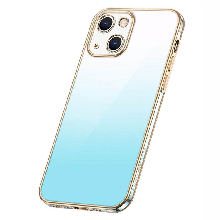 جراب هاتف SULADA Iridescence Series شفاف متدرج الألوان، مناسب لأجهزة iPhone 14 وiPhone 14 Plus وiPhone 14 Pro وiPhone 14 Pro Max