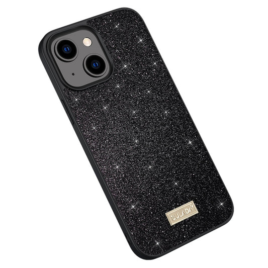 جراب هاتف SULADA لامع من الجلد PC+TPU، مناسب لأجهزة iPhone 14 وiPhone 14 Plus وiPhone 14 Pro وiPhone 14 Pro Max