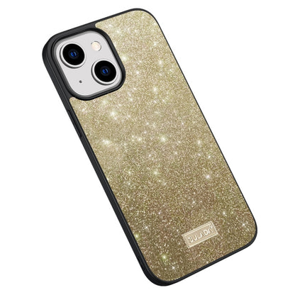 جراب هاتف SULADA لامع من الجلد PC+TPU، مناسب لأجهزة iPhone 14 وiPhone 14 Plus وiPhone 14 Pro وiPhone 14 Pro Max