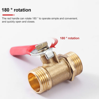 Pneumatic Hose Connector Copper Ball Valve, Inside 2-Barb 8mm, Inside 2-Barb 10mm, Inside 3-Barb 8mm, Inside and Outside 1 1/8 inch, Inside and Outside 2 1/4 inch, Inside and Outside 3 3/8 inch, Inside and Outside 4 1/2 inch, Double Inside 1 1/8 inch��...