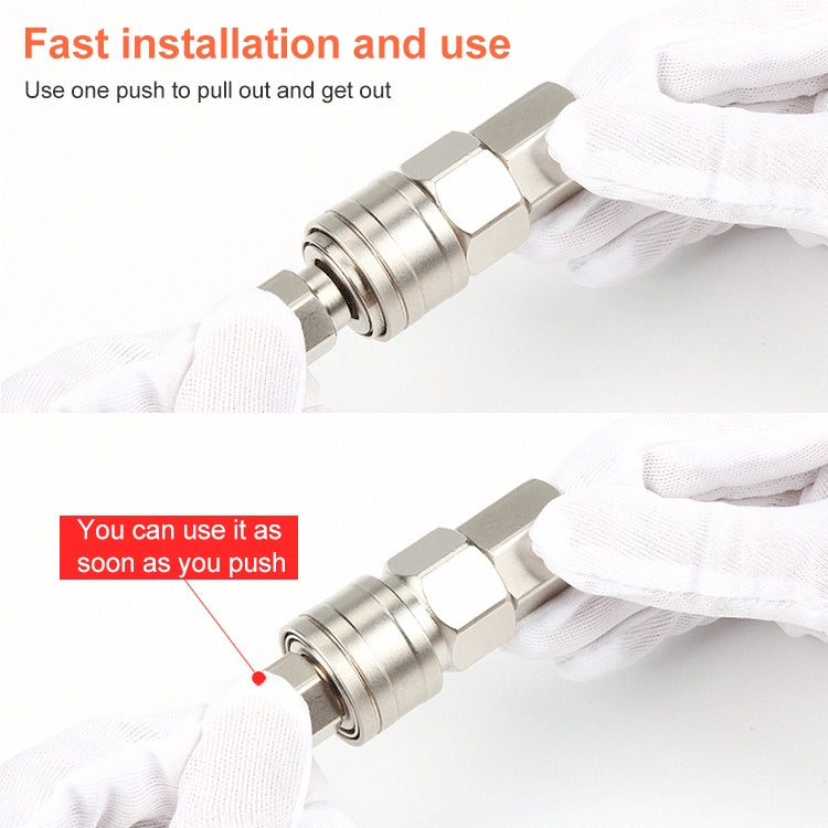 10pcs C-type Self-lock Pneumatic Quick Fitting Connector, PF-20, PH-20, PM-20, PP-20, SF-20, SH-20, SM-20, SP-20, PF-30, PH-30, PM-30, PP-30, SF-30, SH-30, SM-30, SP-30, PF-40, PH-40, PM-40, PP-40, SF-40, SH-40, SM-40, SP-40, SF+PF-20, SF+PF-30, SF+PF-...
