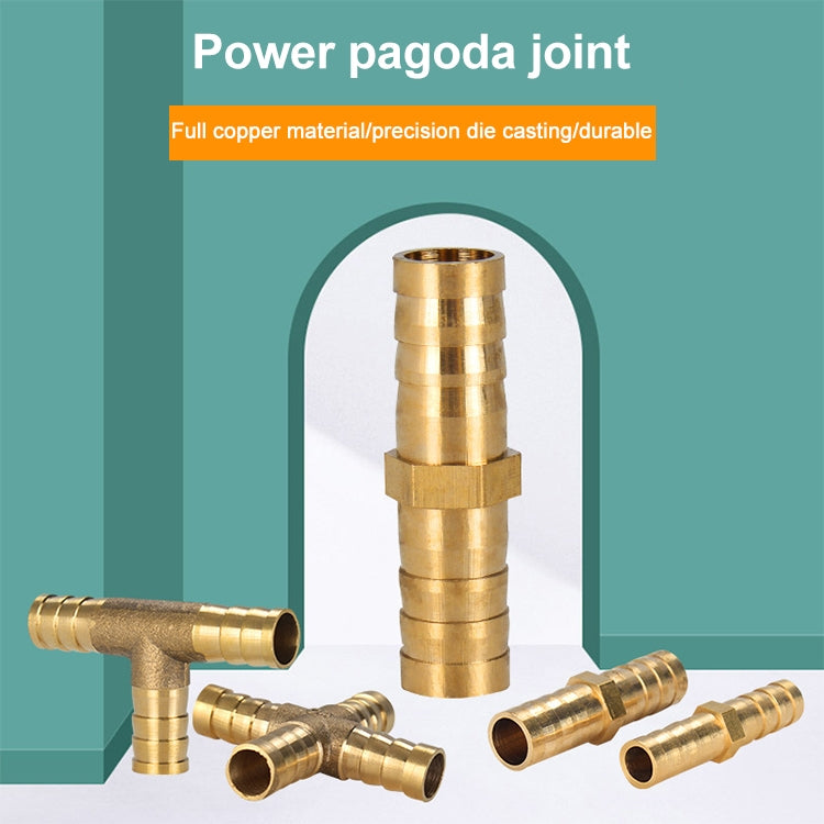 LAIZE 2pcs Pagoda Y-type Three Way Pneumatic Components, Caliber:12mm, 6mm, 8mm, 10mm, 12mm