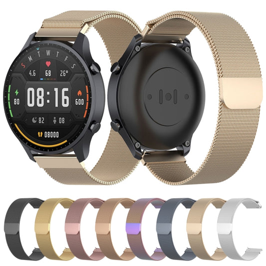 For Xiaomi Watch Color 22mm Milan Wrist Strap Watchband