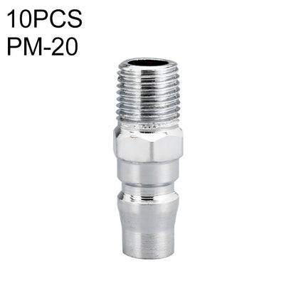 10pcs C-type Self-lock Air Tube Pneumatic Quick Fitting Connector, PF-20, PF-30, PF-40, PH-20, PH-30, PH-40, PM-20, PM-30, PM-40, PP-20, PP-30, PP-40, SF-20, SF-30, SF-40, SH-20, SH-30, SH-40, SM-20, SM-30, SM-40, SP-20, SP-30, SP-40, SF+PF-20, SF+PF-3...