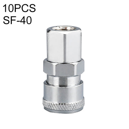 10pcs C-type Self-lock Air Tube Pneumatic Quick Fitting Connector, PF-20, PF-30, PF-40, PH-20, PH-30, PH-40, PM-20, PM-30, PM-40, PP-20, PP-30, PP-40, SF-20, SF-30, SF-40, SH-20, SH-30, SH-40, SM-20, SM-30, SM-40, SP-20, SP-30, SP-40, SF+PF-20, SF+PF-3...