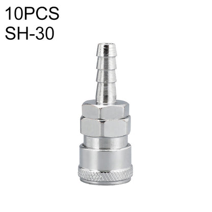 10pcs C-type Self-lock Air Tube Pneumatic Quick Fitting Connector, PF-20, PF-30, PF-40, PH-20, PH-30, PH-40, PM-20, PM-30, PM-40, PP-20, PP-30, PP-40, SF-20, SF-30, SF-40, SH-20, SH-30, SH-40, SM-20, SM-30, SM-40, SP-20, SP-30, SP-40, SF+PF-20, SF+PF-3...