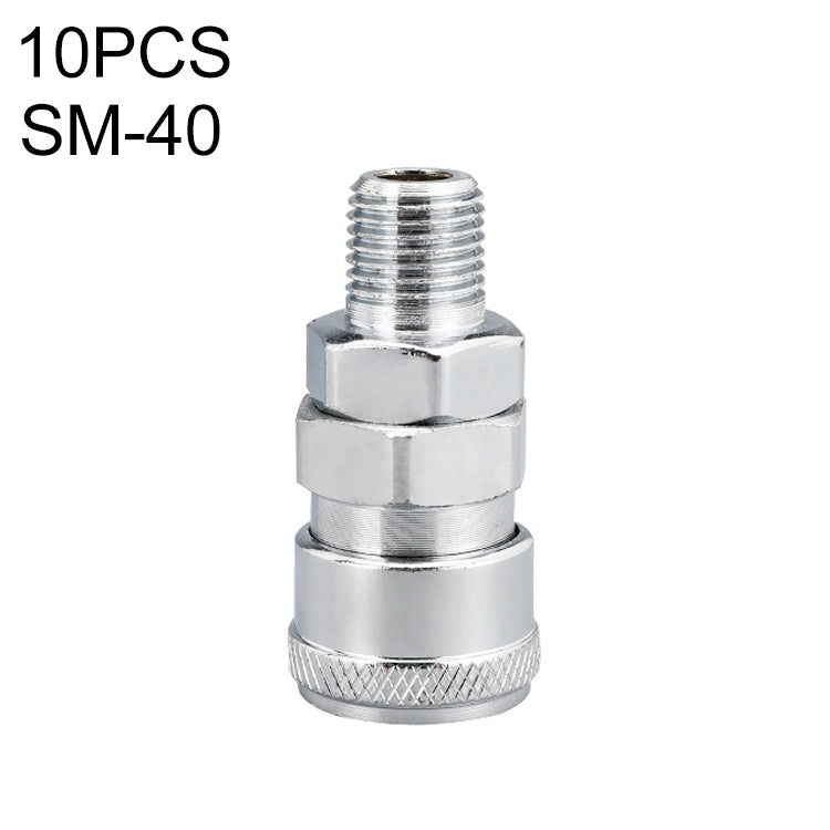 10pcs C-type Self-lock Air Tube Pneumatic Quick Fitting Connector, PF-20, PF-30, PF-40, PH-20, PH-30, PH-40, PM-20, PM-30, PM-40, PP-20, PP-30, PP-40, SF-20, SF-30, SF-40, SH-20, SH-30, SH-40, SM-20, SM-30, SM-40, SP-20, SP-30, SP-40, SF+PF-20, SF+PF-3...