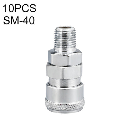 10pcs C-type Self-lock Air Tube Pneumatic Quick Fitting Connector, PF-20, PF-30, PF-40, PH-20, PH-30, PH-40, PM-20, PM-30, PM-40, PP-20, PP-30, PP-40, SF-20, SF-30, SF-40, SH-20, SH-30, SH-40, SM-20, SM-30, SM-40, SP-20, SP-30, SP-40, SF+PF-20, SF+PF-3...
