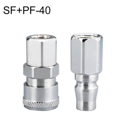 10pcs C-type Self-lock Air Tube Pneumatic Quick Fitting Connector, PF-20, PF-30, PF-40, PH-20, PH-30, PH-40, PM-20, PM-30, PM-40, PP-20, PP-30, PP-40, SF-20, SF-30, SF-40, SH-20, SH-30, SH-40, SM-20, SM-30, SM-40, SP-20, SP-30, SP-40, SF+PF-20, SF+PF-3...